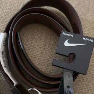 Nike Brown Reversible Belt